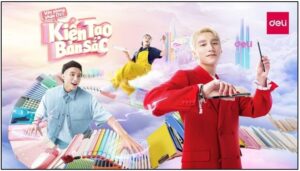 Sơn Tùng M-TP tiếp tục đồng hành cùng Văn phòng phẩm Deli trong năm 2024