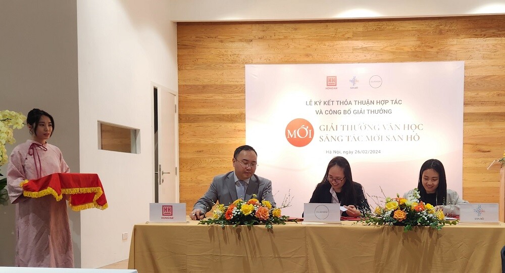 Văn phòng phẩm Hồng Hà đồng hành cùng Cuộc thi văn học Sáng tác mới San Hô lần thứ nhất Văn phòng phẩm Hồng Hà đồng hành cùng Cuộc thi văn học Sáng tác mới San Hô lần thứ nhất